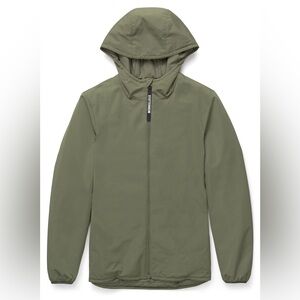 Stutterheim Olive Green Hooded Jacket